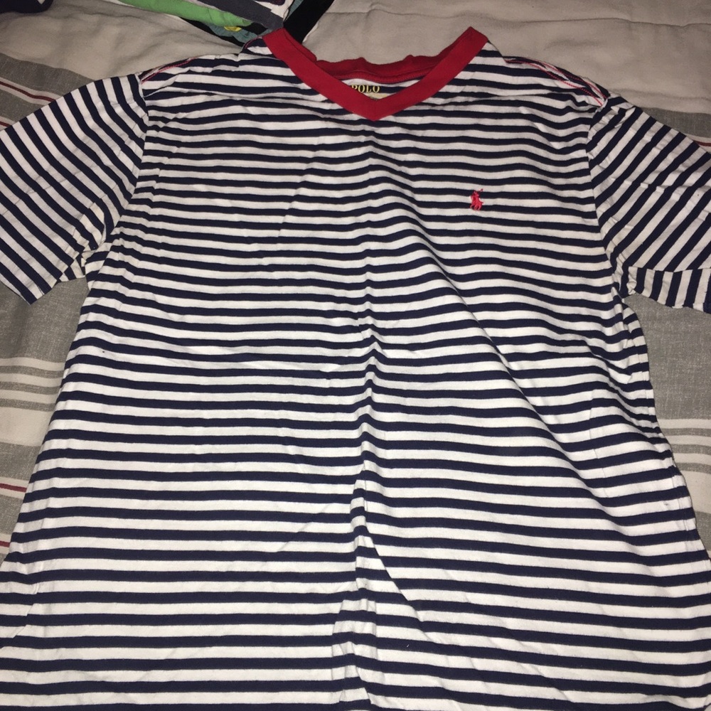 Men’s striped polo Ralph Lauren shirt